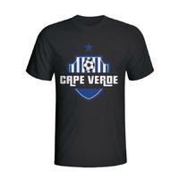 cape verde country logo t shirt black kids