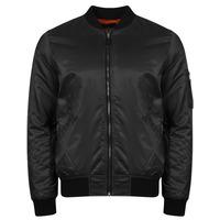 cavour bomber jacket in black tokyo laundry