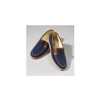 Canvas Slip-on Shoes, blue, in various sizes