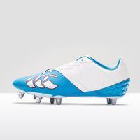 canterbury phoenix club 8 stud rugby boots white white