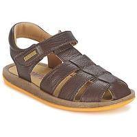 camper bicho boyss childrens sandals in brown