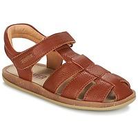 camper bichio kids girlss childrens sandals in brown