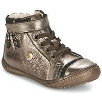 Catimini ABEILLE girls\'s Children\'s Mid Boots in gold