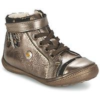 catimini abeille girlss childrens mid boots in gold