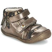 catimini autruche girlss childrens mid boots in gold