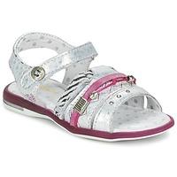 Catimini CAMOMILLE girls\'s Children\'s Sandals in Silver