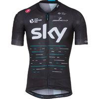 castelli team sky aero race 51 jersey short sleeve cycling jerseys