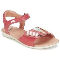 camper tws girlss childrens sandals in pink