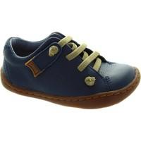 camper peu cami fw boyss childrens casual shoes in blue