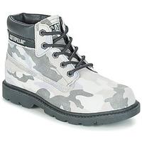 caterpillar colorado plus boyss childrens mid boots in grey