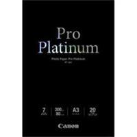 Canon Platinum Photo Paper A3 20 Sheets
