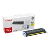 Canon 707 Yellow Toner Cartridge 2k Yield