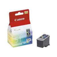 Canon CL-51 Colour (Cyan/Magenta/Yellow) Ink Tank - 330 pages