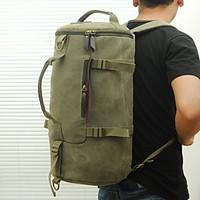 casual unisex canvas handbag shoulder messenger travel bag