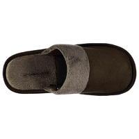 cargo quay fur trim slippers mens