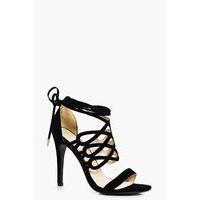 Cage Wrap Ankle Heel - black