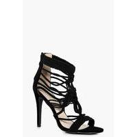 Cage Detail Heel - black