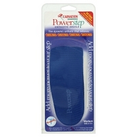 carnation footcare powerstep orthotic insole medium size 6 8 12