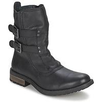 casual attitude attica mens mid boots in black