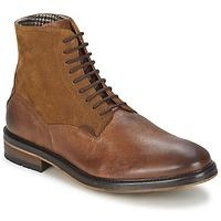 casual attitude elil mens mid boots in brown