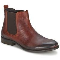 casual attitude fanond mens mid boots in brown