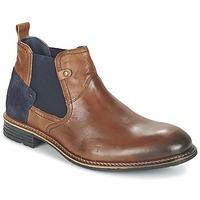 casual attitude fiorella mens mid boots in brown