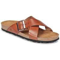 casual attitude gofo mens mules casual shoes in brown