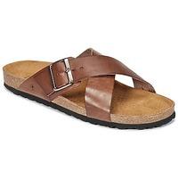casual attitude gofo mens mules casual shoes in brown