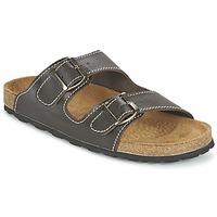 casual attitude tertrobal mens mules casual shoes in brown