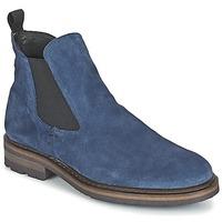 casual attitude firdes mens mid boots in blue