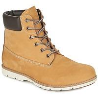 casual attitude gloril mens mid boots in yellow