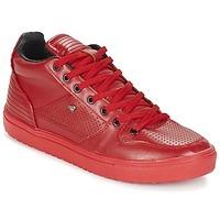 cash money sunday mens shoes high top trainers in red