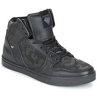 cash money army mens shoes high top trainers in black