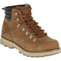 caterpillar sire waterproof mens laced boot mens mid boots in brown