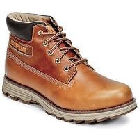 caterpillar founder mens mid boots in brown
