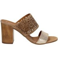 Café Noir XL620 High heeled sandals Women Beige women\'s Mules / Casual Shoes in BEIGE