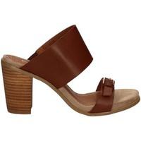 Café Noir LB911 High heeled sandals Women Brown women\'s Mules / Casual Shoes in brown