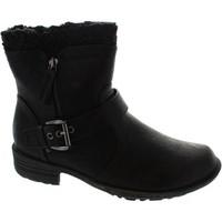 cats eyes l724a womens low ankle boots in black