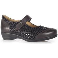 calzamedi casual velcro womens shoes in brown