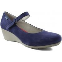 callaghan nobuck womens court shoes in blue