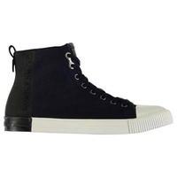 calvin klein arnaud twill hi top trainers