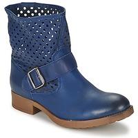 casual attitude brouli womens mid boots in blue