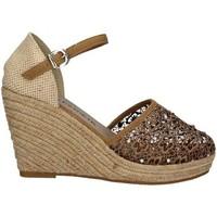 Café Noir XP907 High heeled sandals Women Brown women\'s Espadrilles / Casual Shoes in brown
