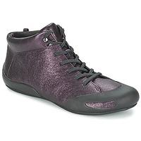 camper peu senda womens mid boots in purple