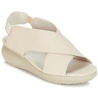 camper balloon womens sandals in beige