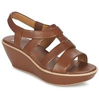 camper damas womens sandals in brown