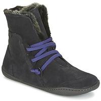 camper peu cami womens mid boots in black