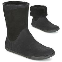 camper peu cami womens mid boots in black