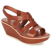 camper damas womens sandals in brown