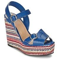 castaner fay womens sandals in blue